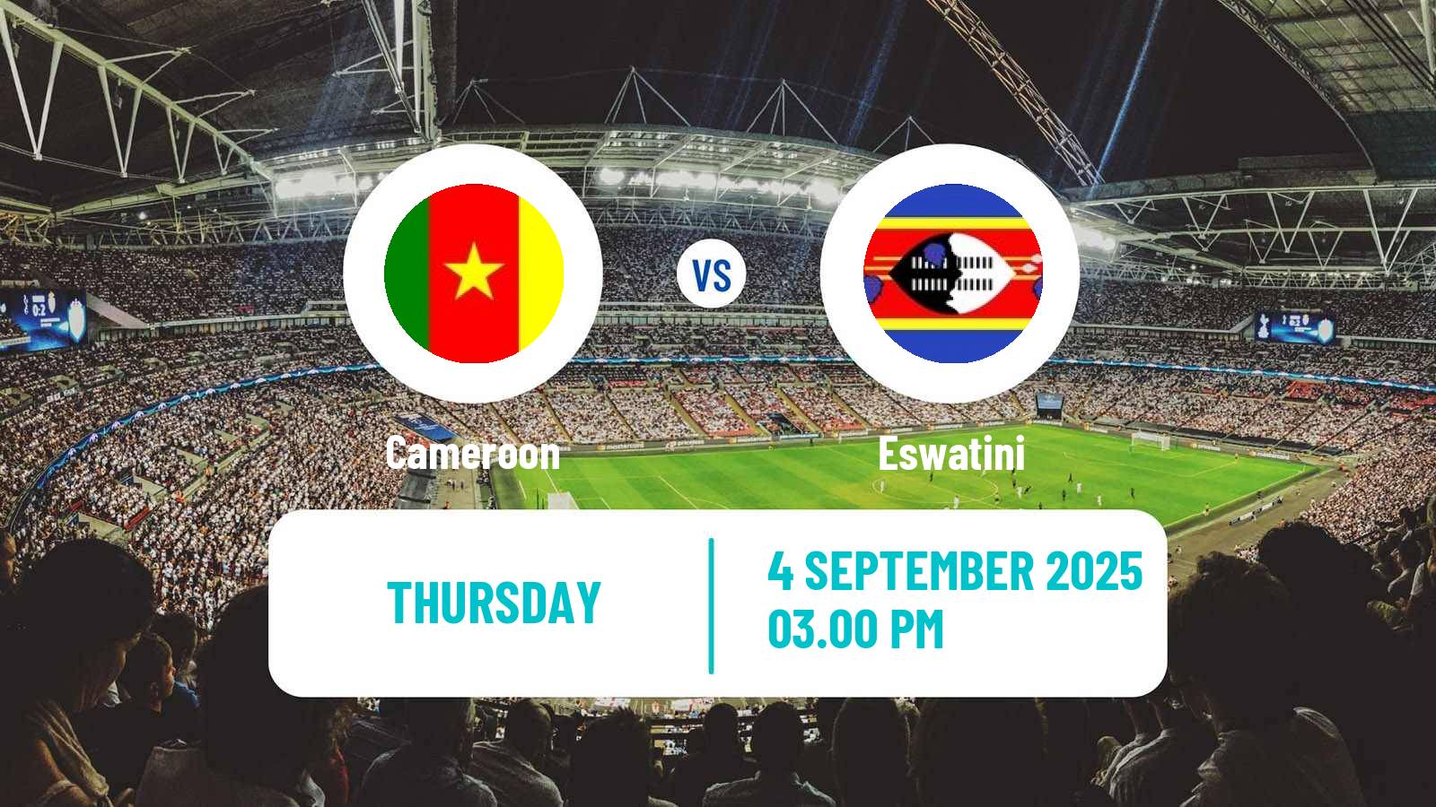 Football FIFA World Cup Cameroon - Eswatini