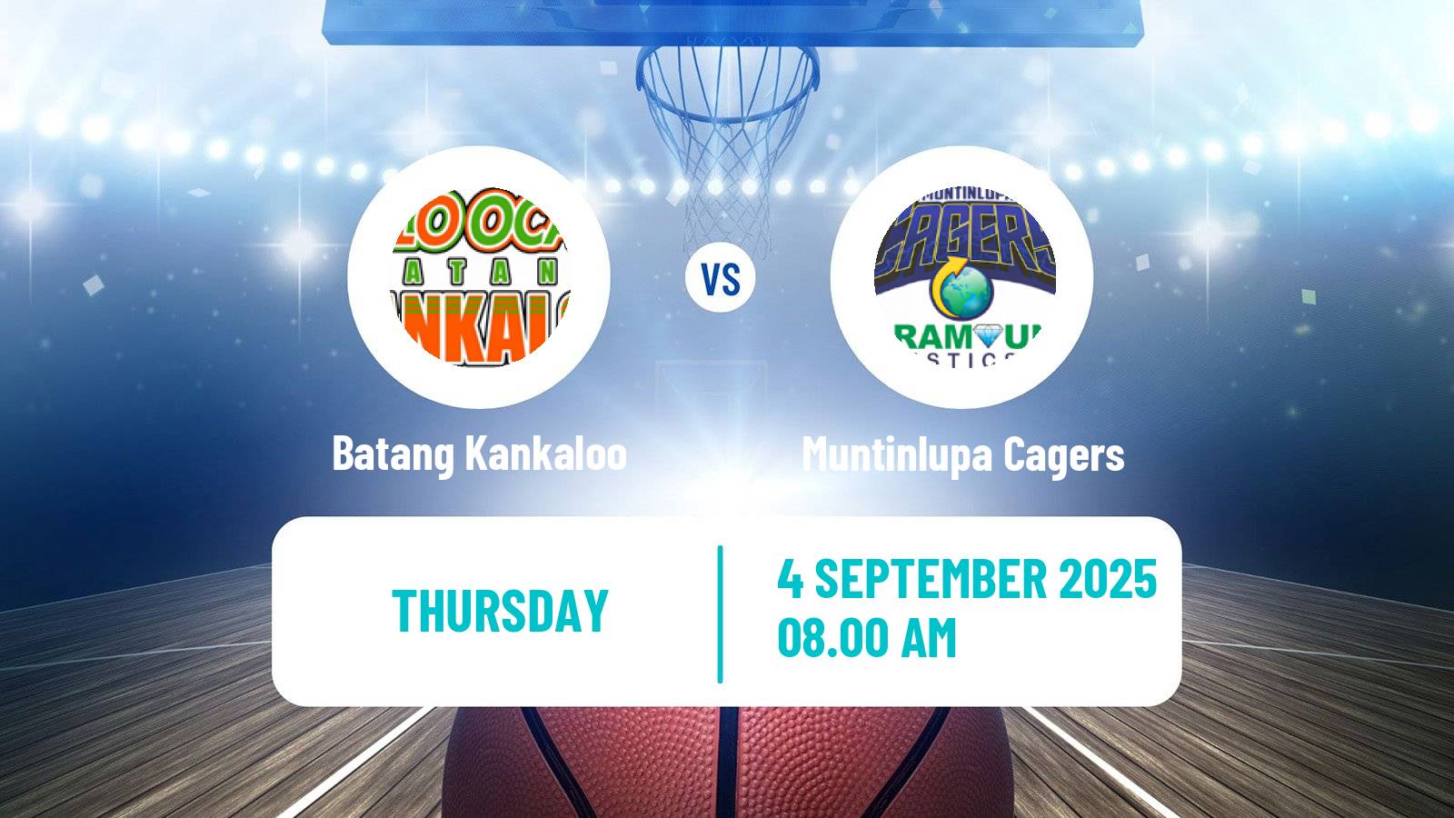 Basketball Philippines MBPL  Batang Kankaloo - Muntinlupa Cagers