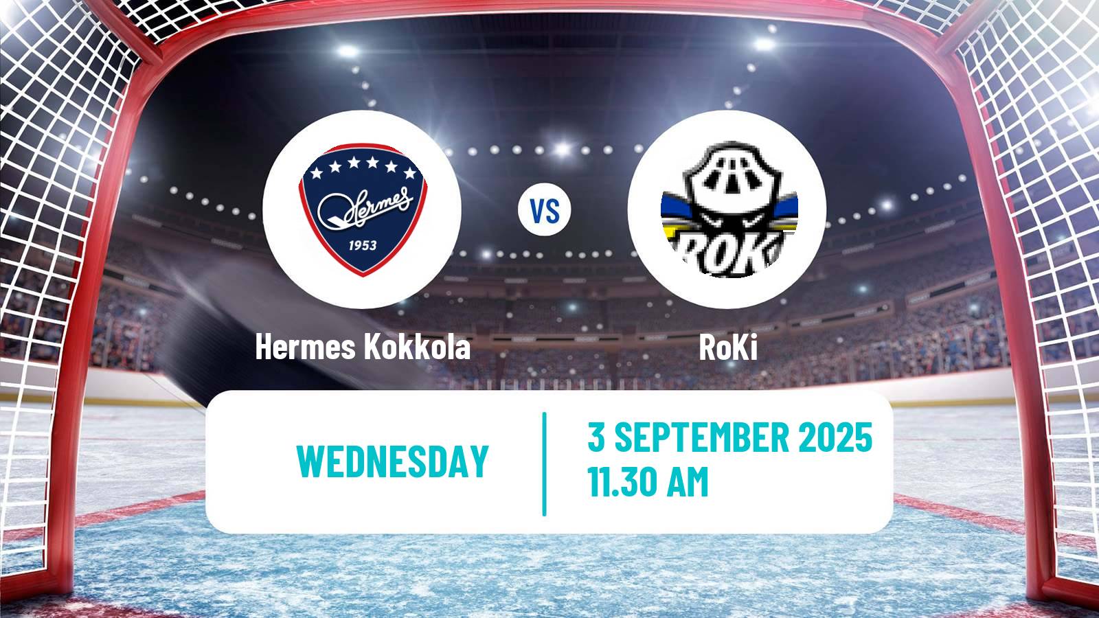 Hockey Club Friendly Ice Hockey Hermes Kokkola - RoKi