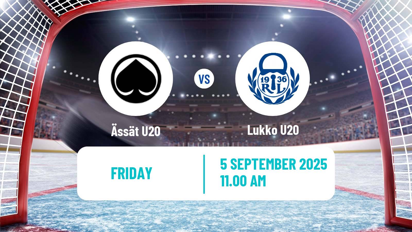 Hockey Finnish SM-sarja U20 Ässät U20 - Lukko U20