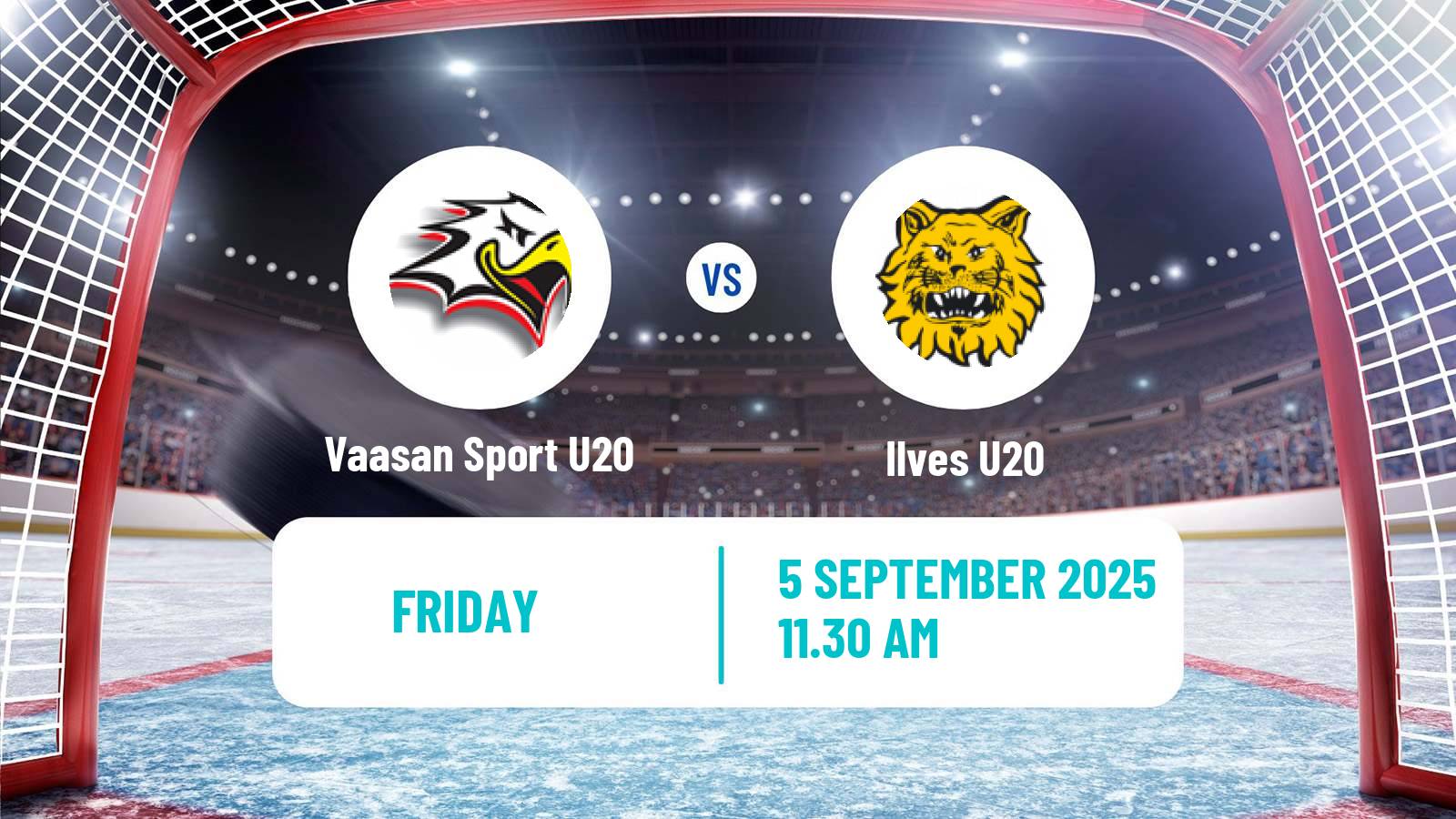 Hockey Finnish SM-sarja U20 Vaasan Sport U20 - Ilves U20