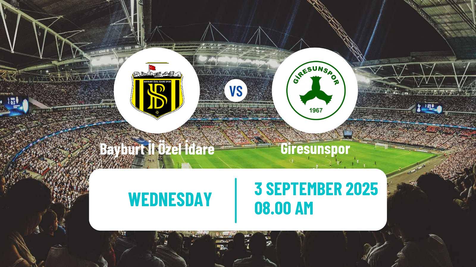 Football Turkish Cup Bayburt İl Özel İdare - Giresunspor