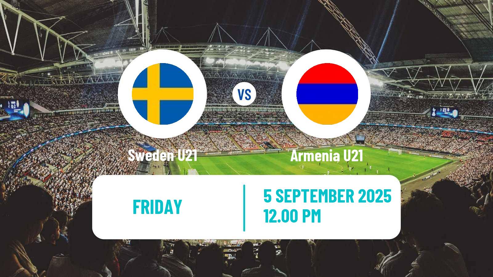 Football UEFA Euro U21 Sweden U21 - Armenia U21
