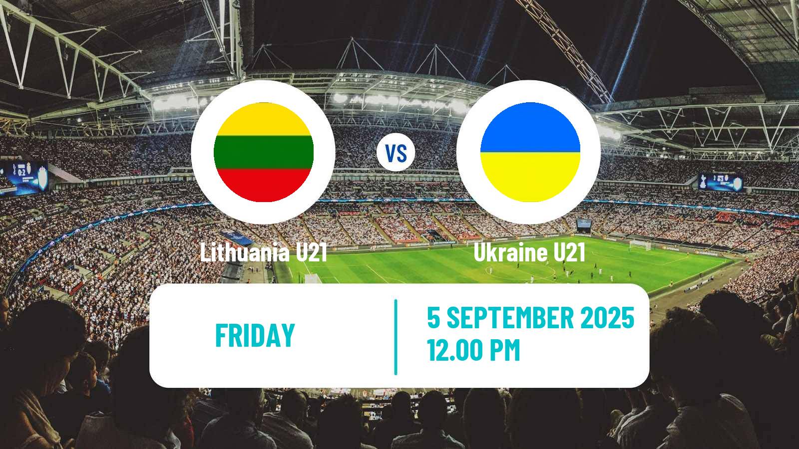 Football UEFA Euro U21 Lithuania U21 - Ukraine U21