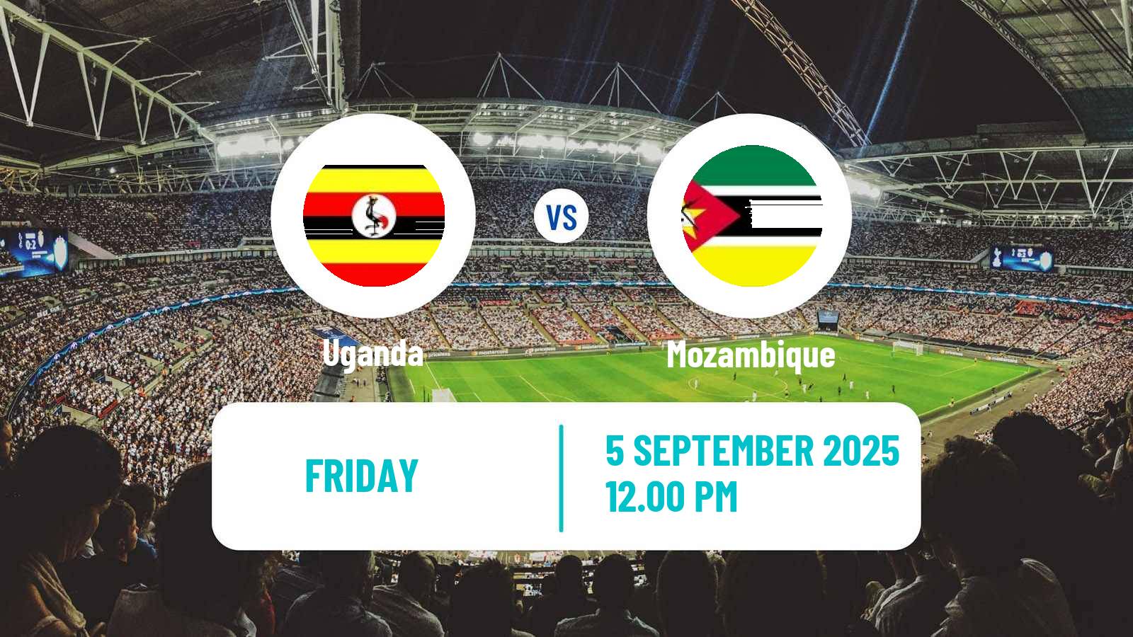Football FIFA World Cup Uganda - Mozambique