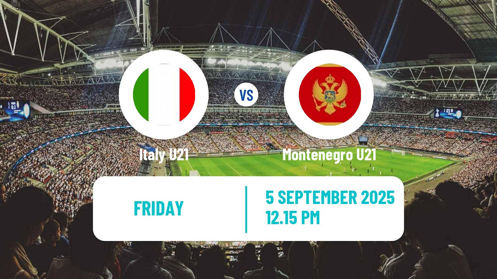 Football UEFA Euro U21 Italy U21 - Montenegro U21