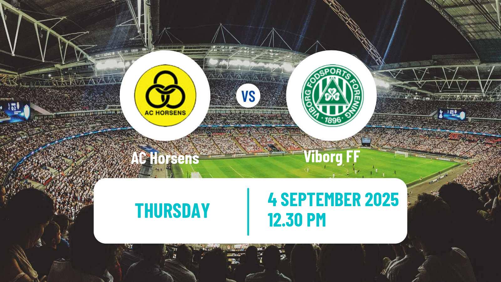 Football Danish Landspokal Cup Horsens - Viborg