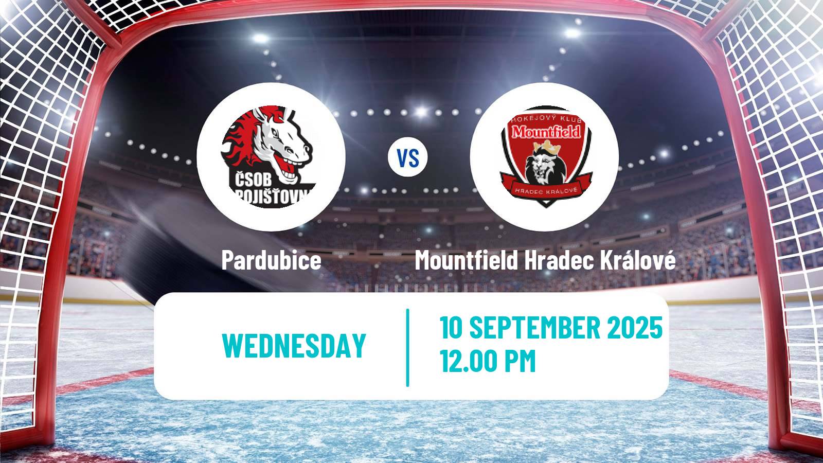 Hockey Czech Extraliga Pardubice - Mountfield Hradec Králové