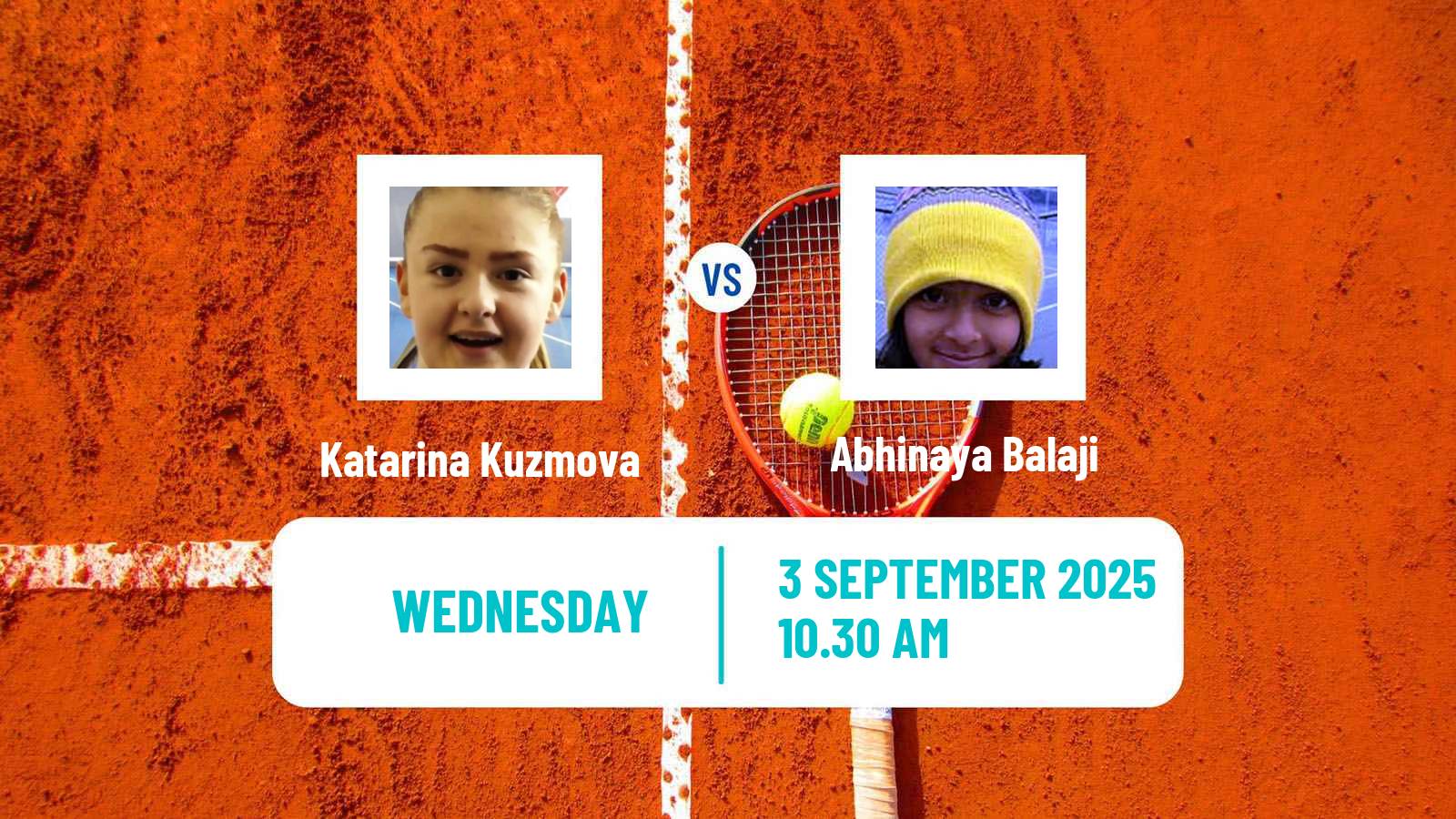 Tennis ITF W15 Hurghada Women Katarina Kuzmova - Abhinaya Balaji