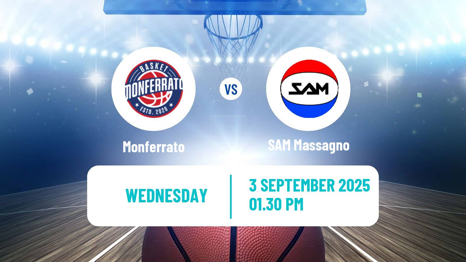 Basketball Club Friendly Basketball Monferrato - SAM Massagno