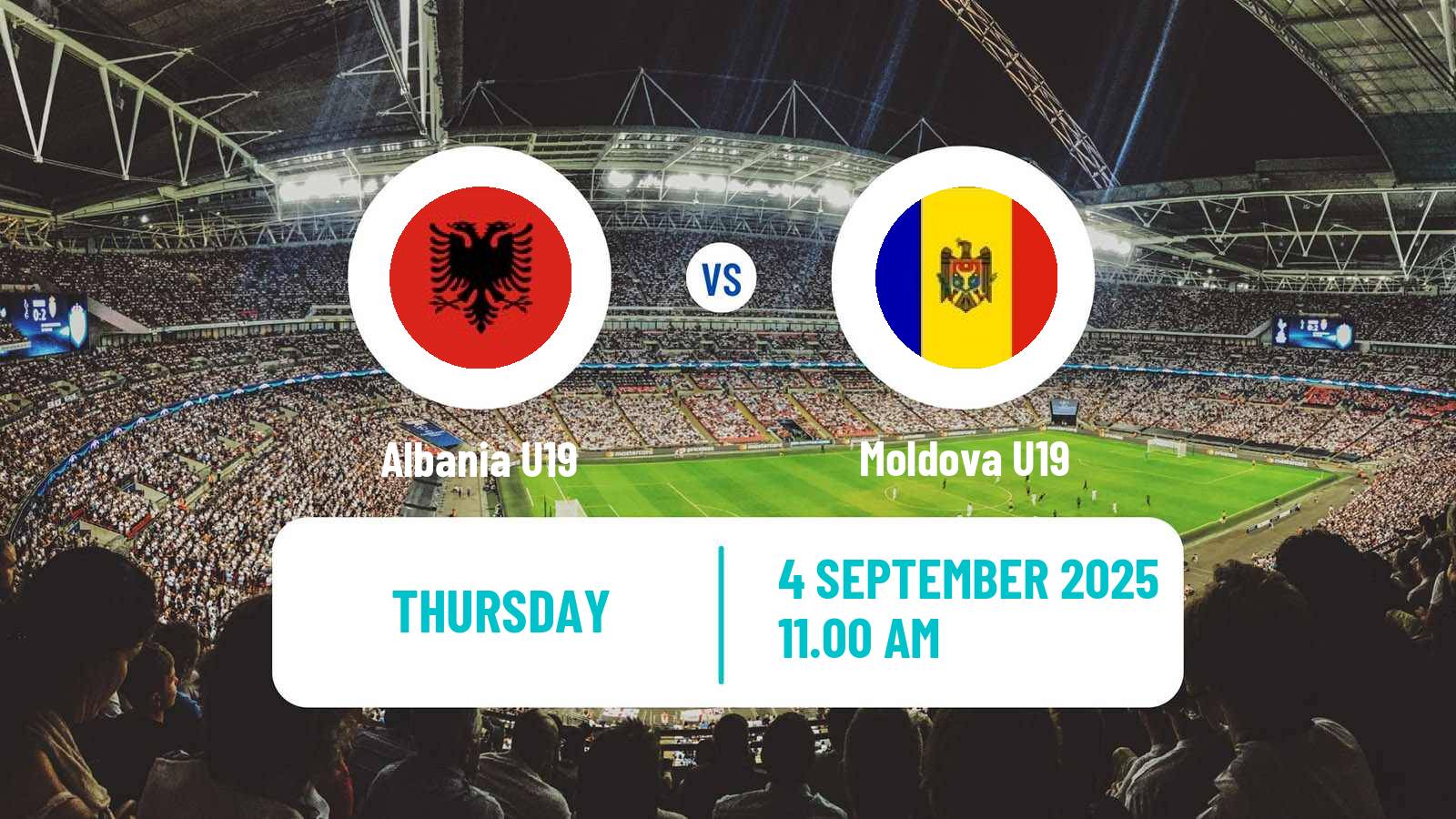 Football Friendly Albania U19 - Moldova U19