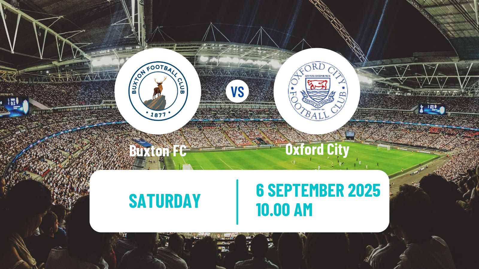 Football English National League North Buxton - Oxford City