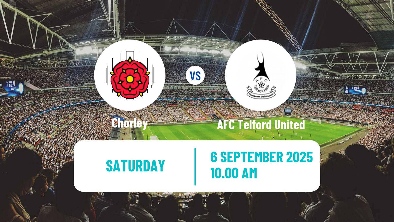 Football English National League North Chorley - AFC Telford United