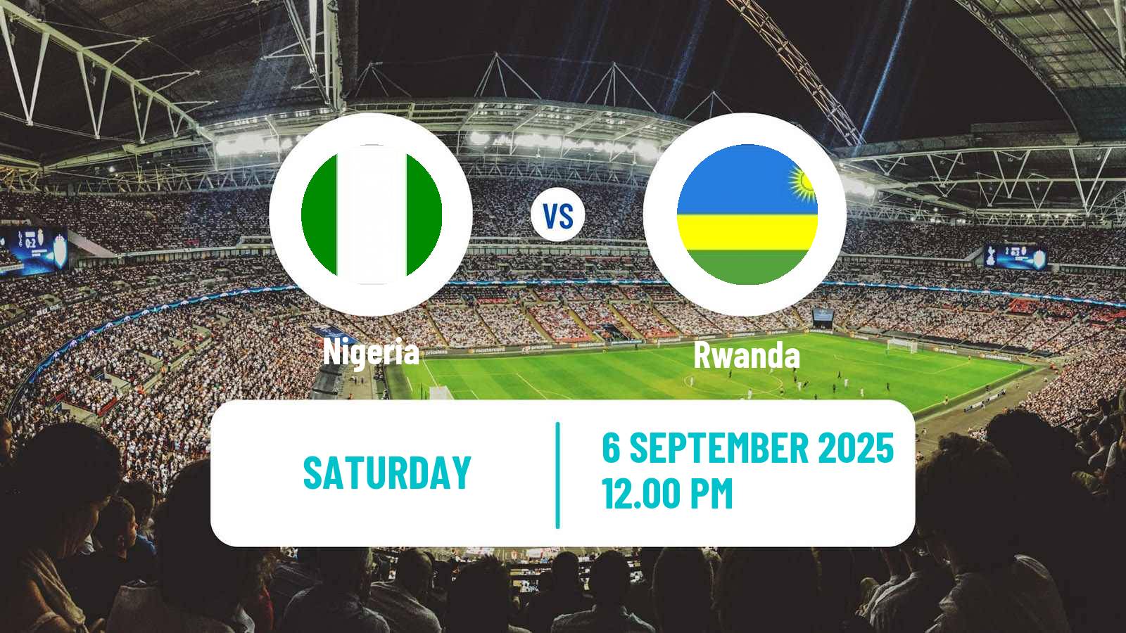 Football FIFA World Cup Nigeria - Rwanda