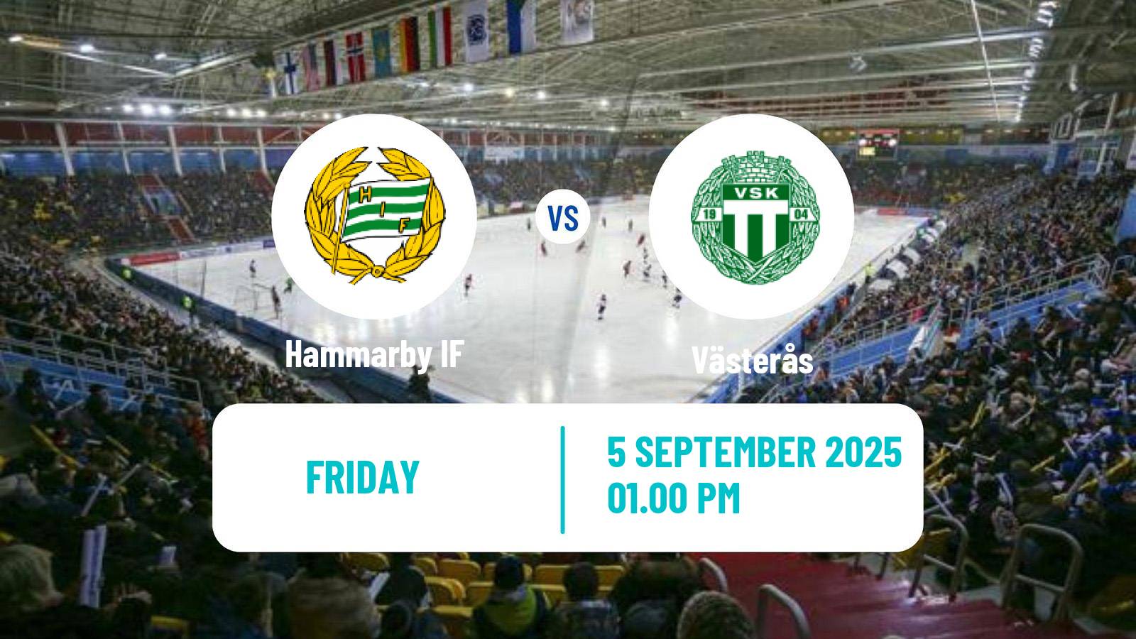 Bandy Svenska Cupen Bandy Hammarby IF - Västerås