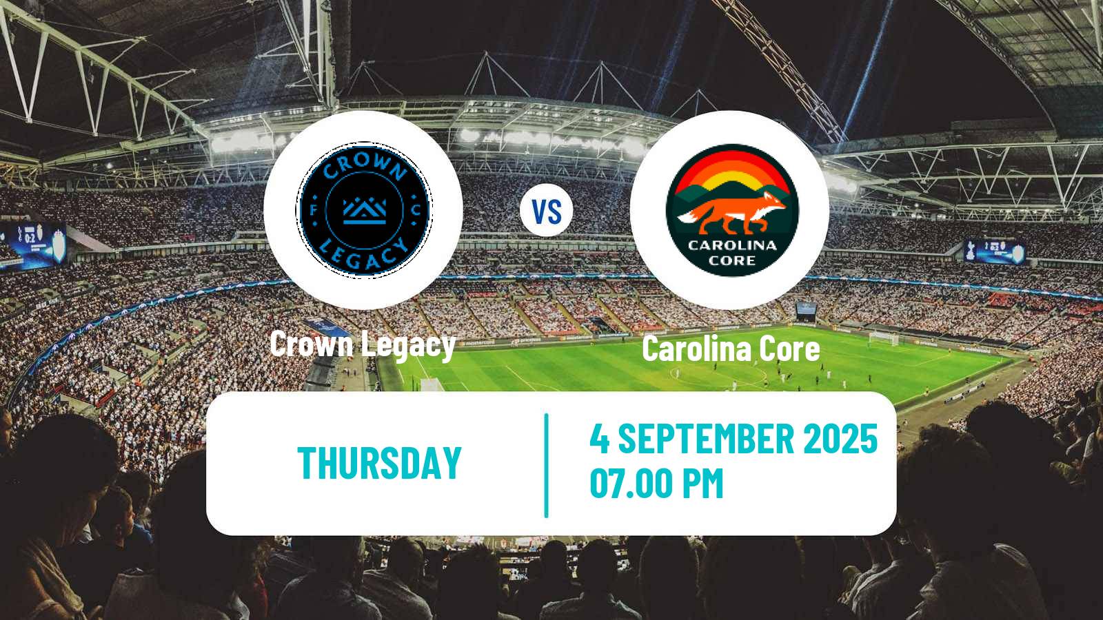 Football MLS Next Pro Crown Legacy - Carolina Core