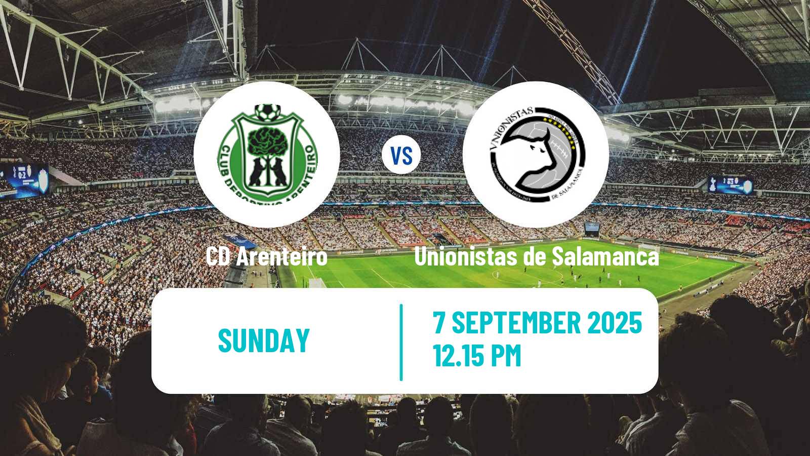 Football Spanish Primera RFEF Group 1 Arenteiro - Unionistas de Salamanca