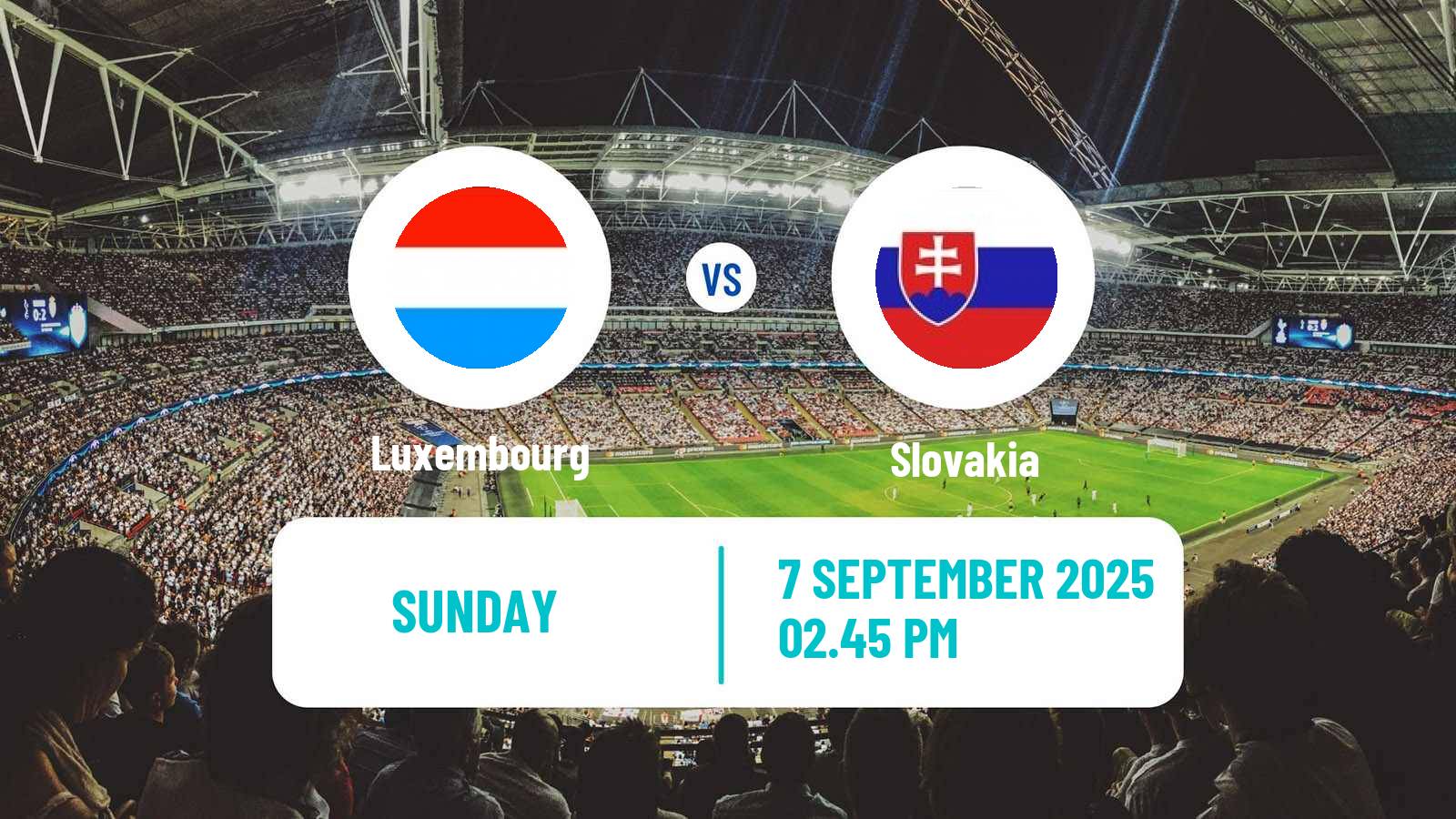 Football FIFA World Cup Luxembourg - Slovakia