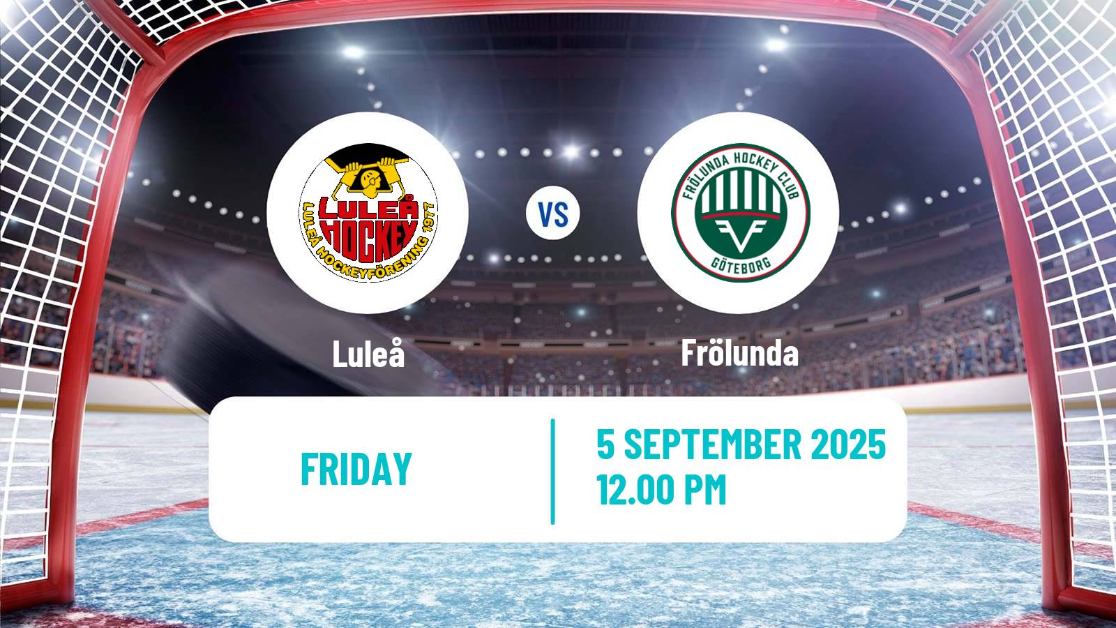 Hockey Swedish SDHL Women Luleå - Frölunda