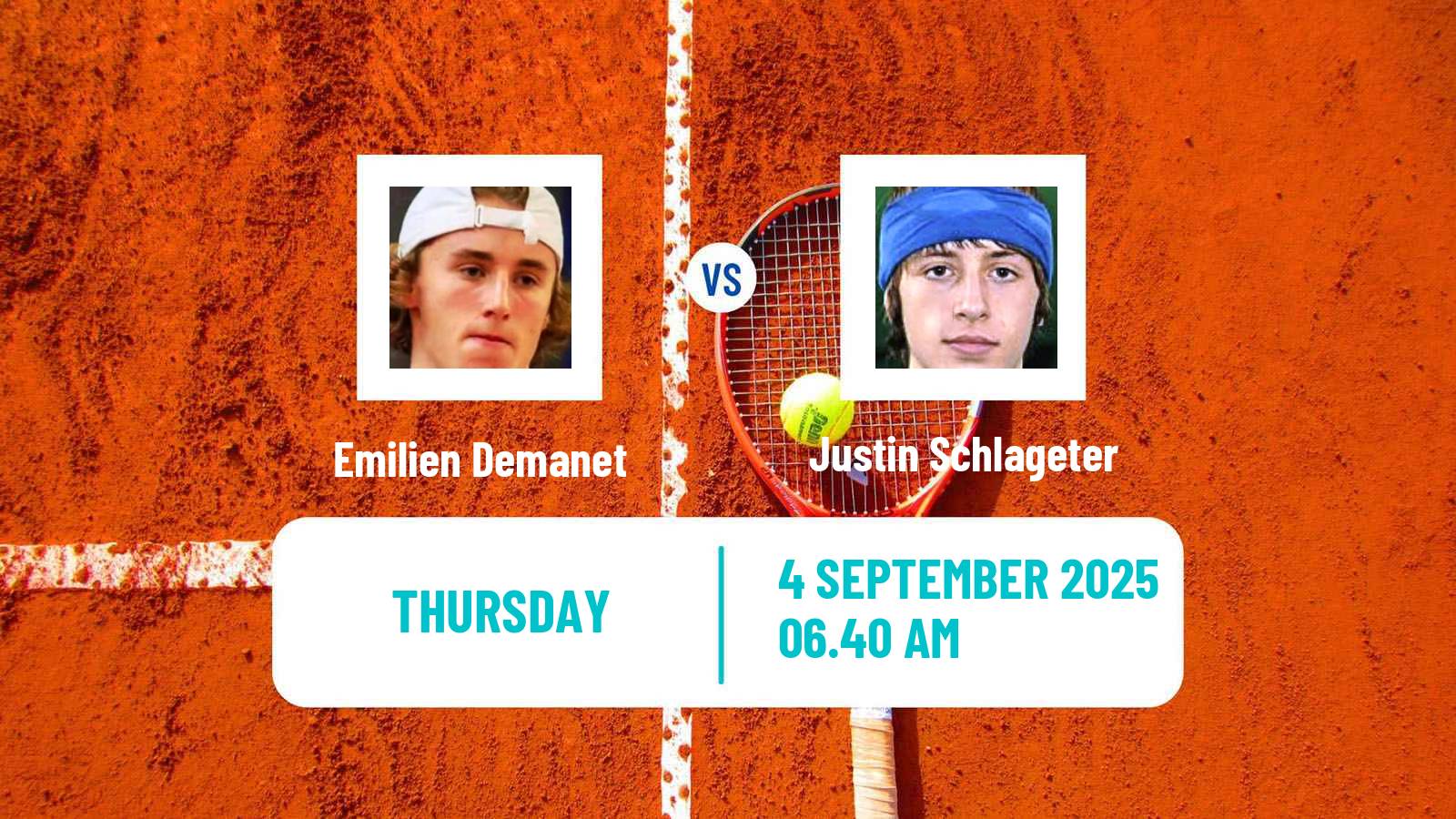 Tennis ITF M25 Meerbusch Men Emilien Demanet - Justin Schlageter