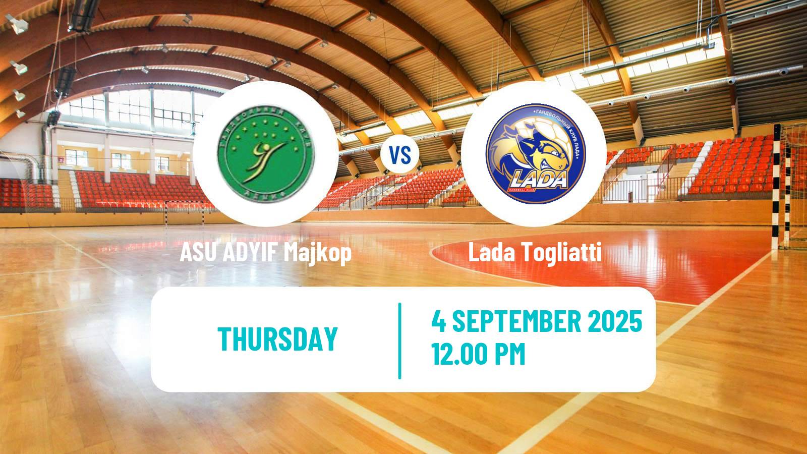 Handball Russian Superleague Handball Women ASU ADYIF Majkop - Lada Togliatti