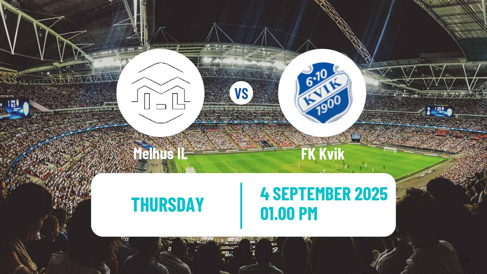 Football Norwegian Division 3 - Group 2 Melhus - Kvik