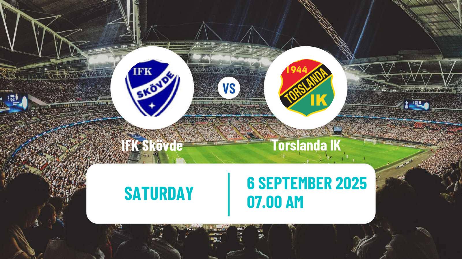 Football Swedish Division 1 Södra IFK Skövde - Torslanda