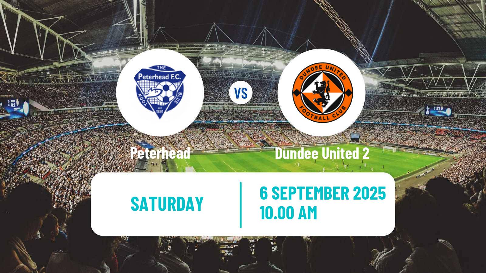 Football Scottish Challenge Cup Peterhead - Dundee United 2