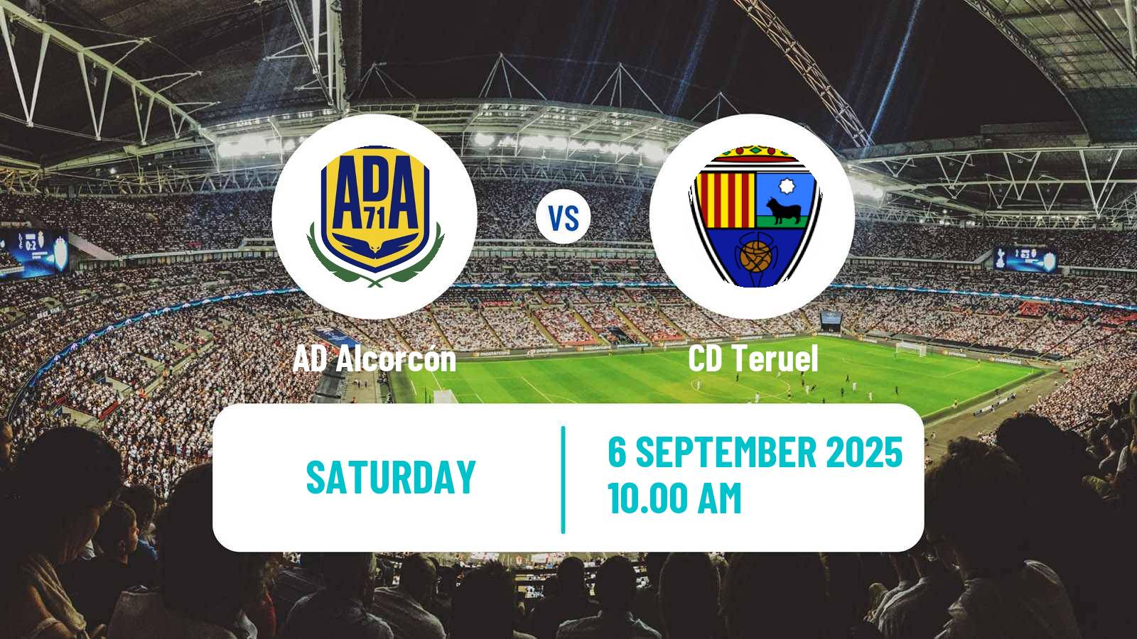 Football Spanish Primera RFEF Group 2 Alcorcón - Teruel