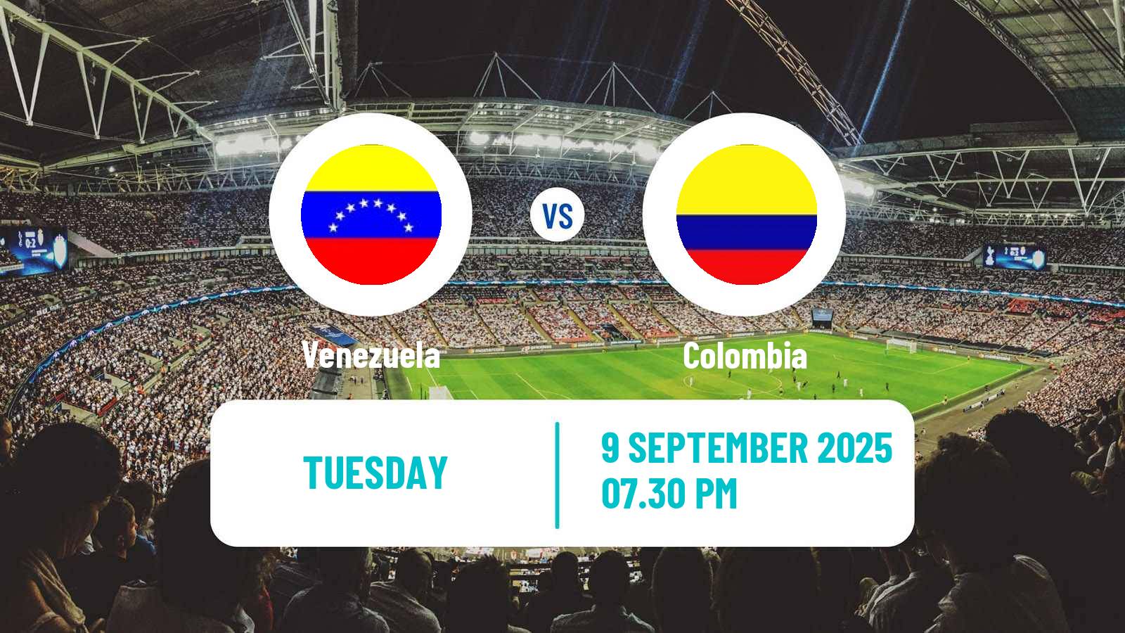 Football FIFA World Cup Venezuela - Colombia