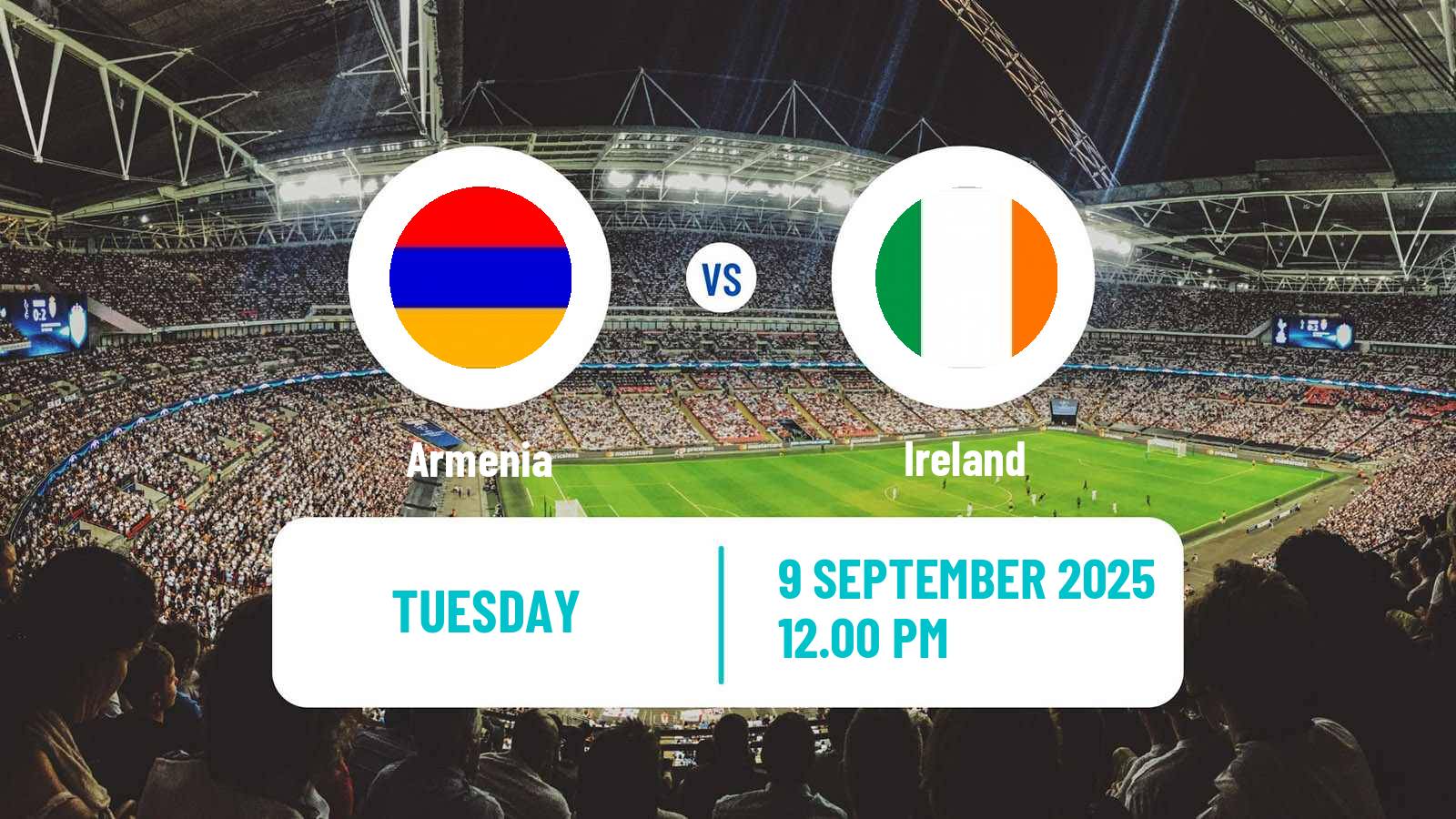 Football FIFA World Cup Armenia - Ireland