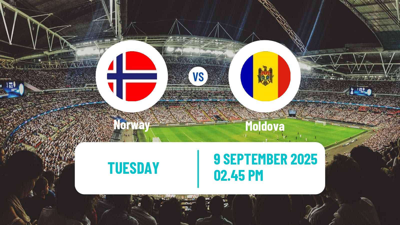 Football FIFA World Cup Norway - Moldova