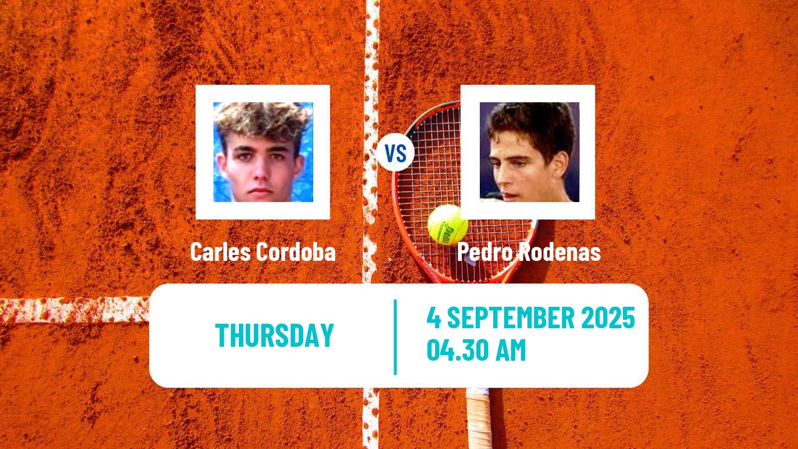 Tennis ITF M15 Madrid Men Carles Cordoba - Pedro Rodenas