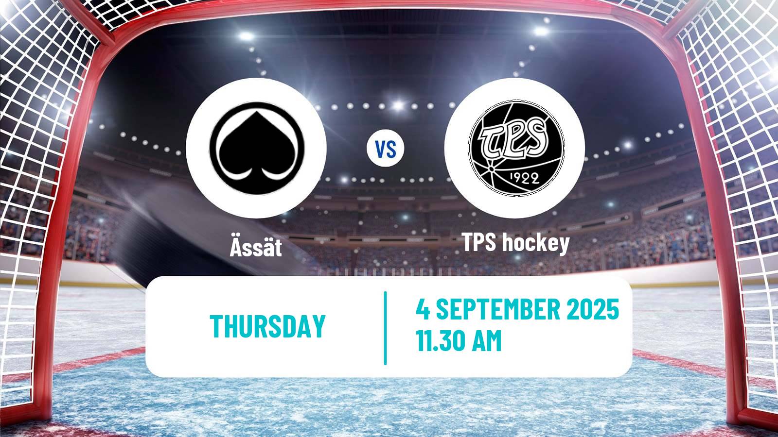 Hockey Club Friendly Ice Hockey Ässät - TPS