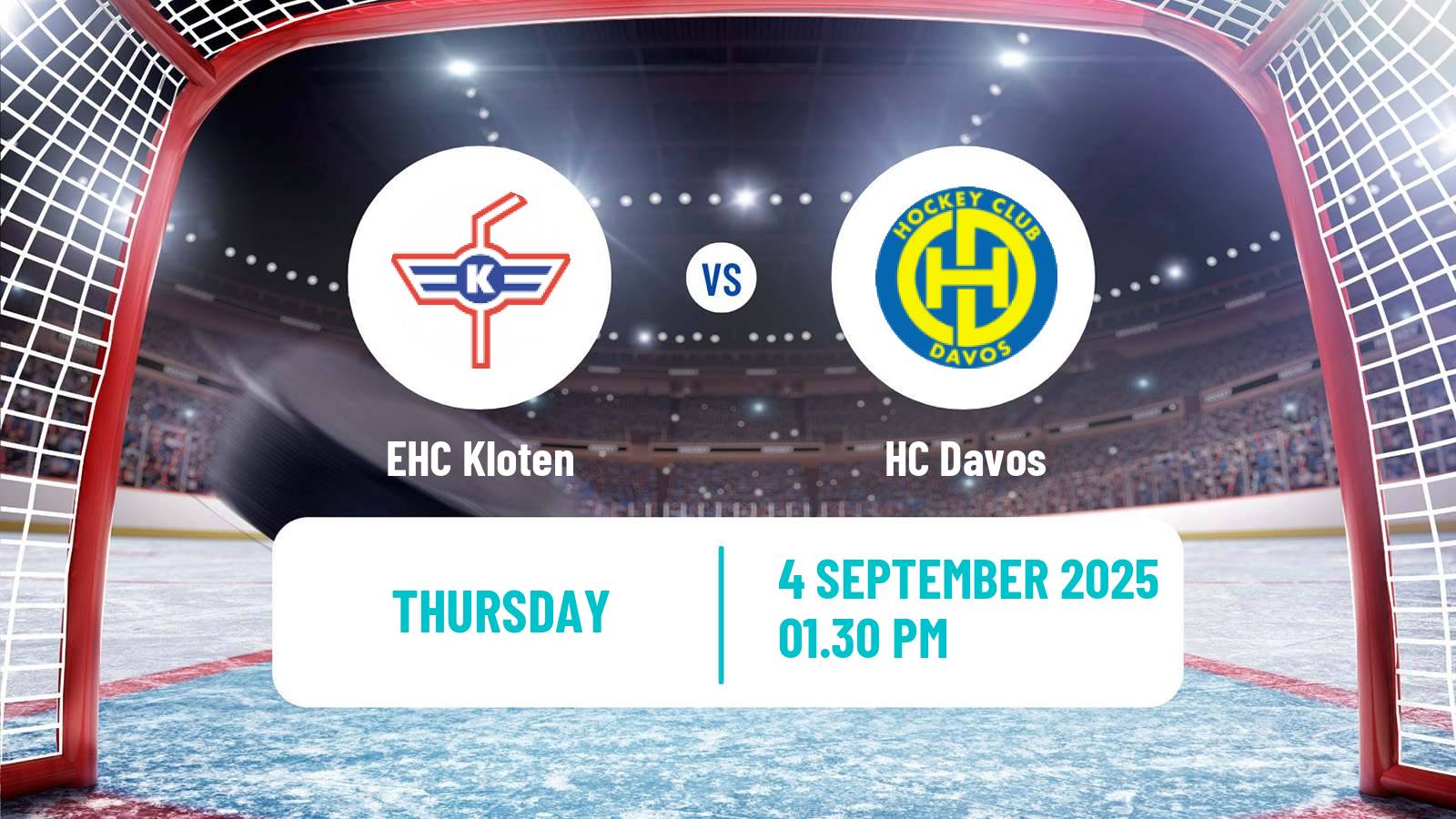 Hockey Club Friendly Ice Hockey EHC Kloten - Davos