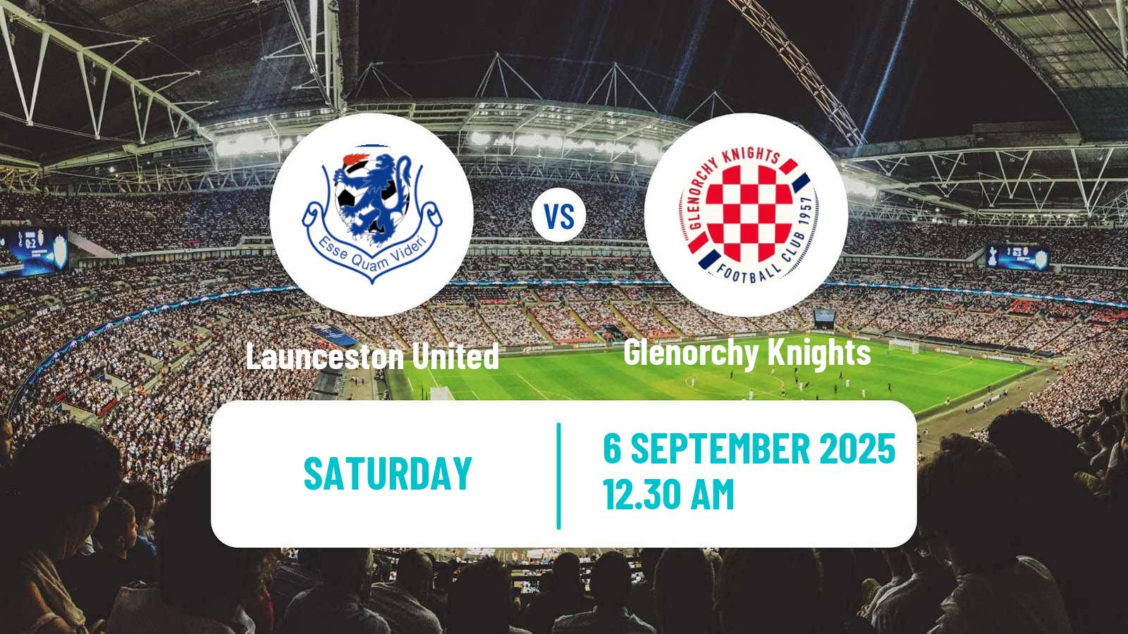 Football Australian NPL Tasmania Launceston United - Glenorchy Knights