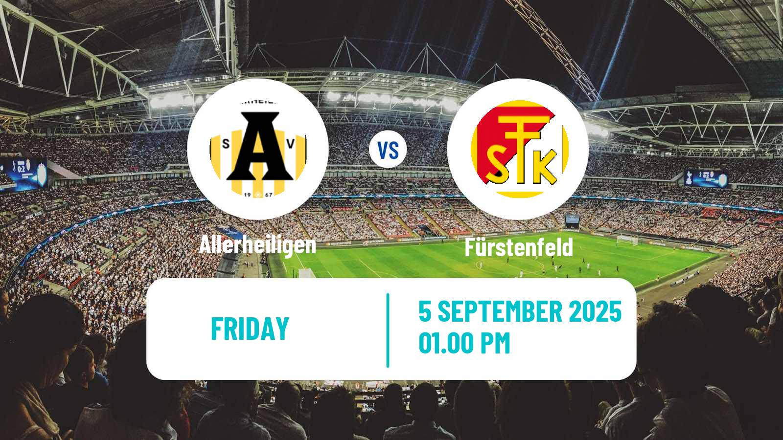 Football Austrian Landesliga Steiermark Allerheiligen - Fürstenfeld