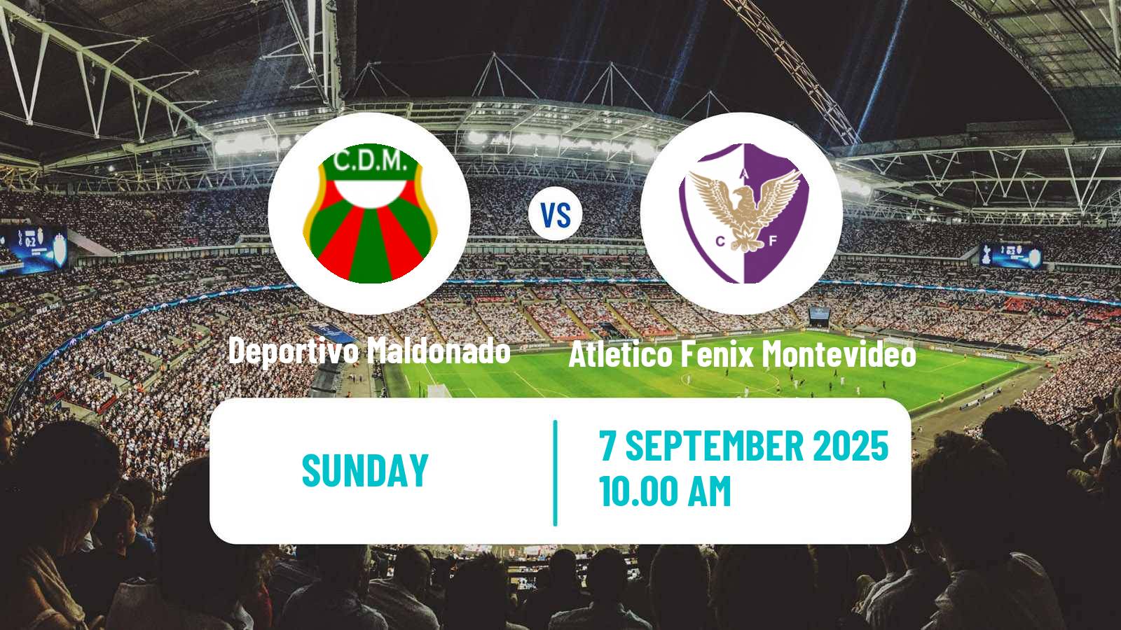 Football Uruguayan Segunda Division Deportivo Maldonado - Atletico Fenix Montevideo