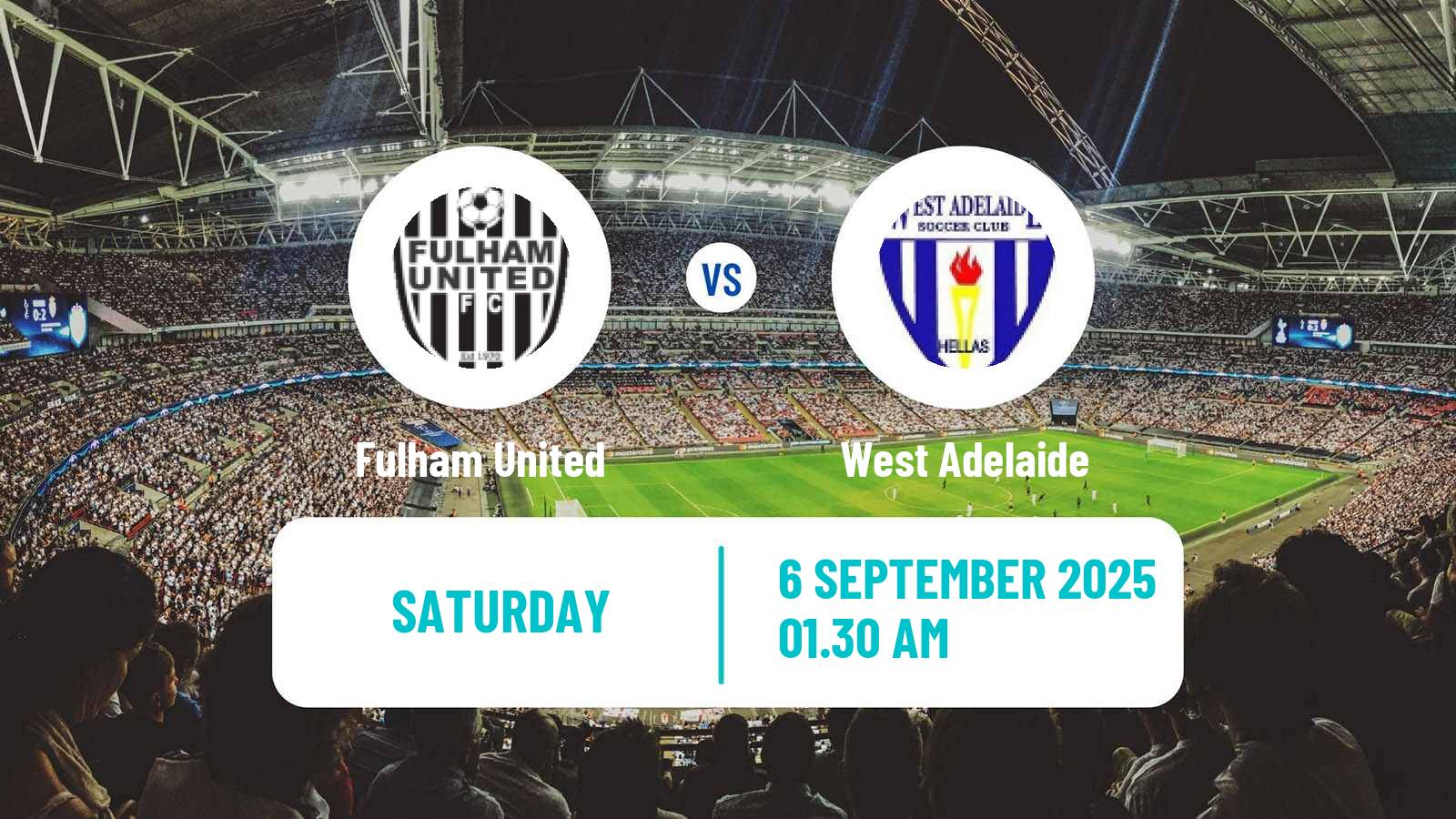 Football Australian SA State League Fulham United - West Adelaide