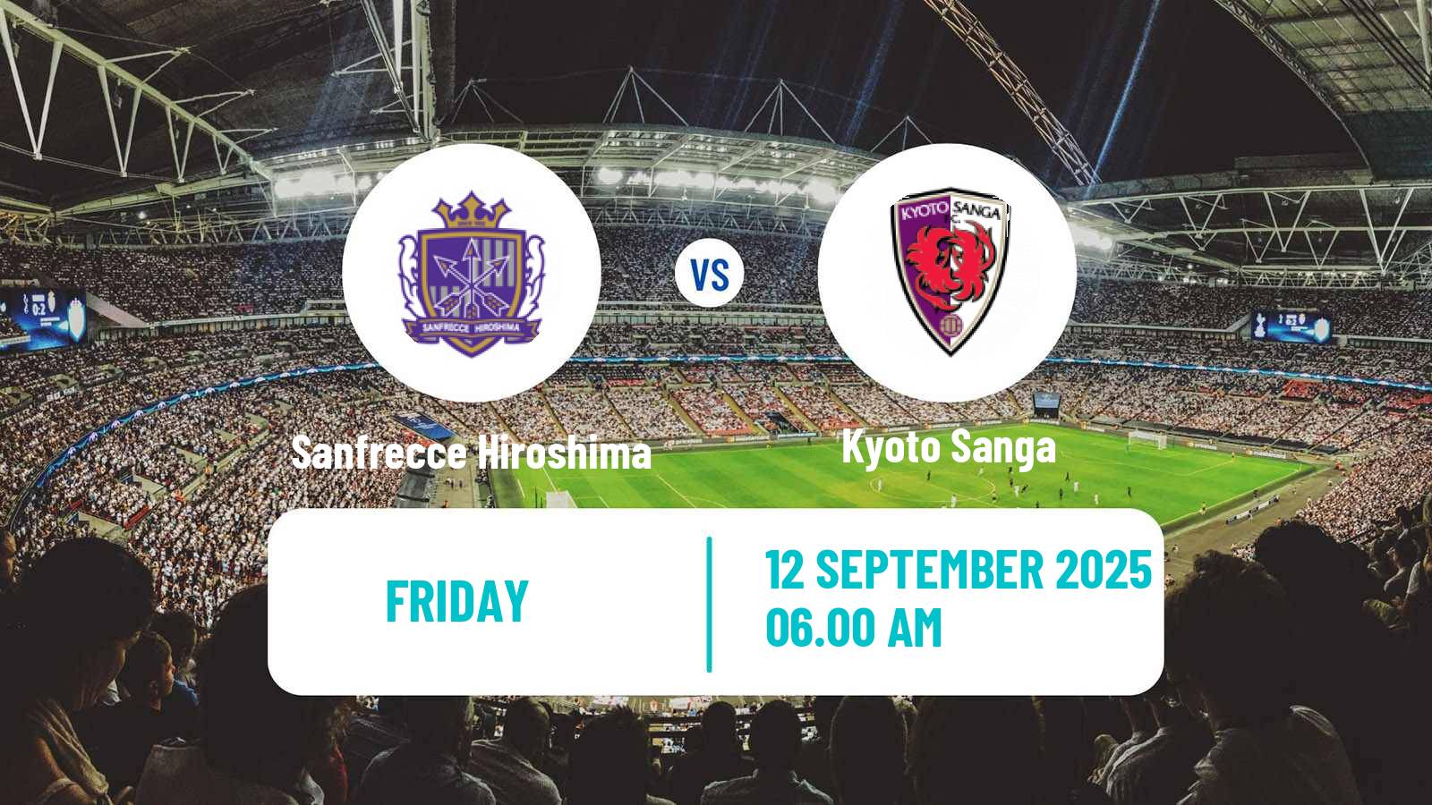 Football Japan J1 League Sanfrecce Hiroshima - Kyoto Sanga