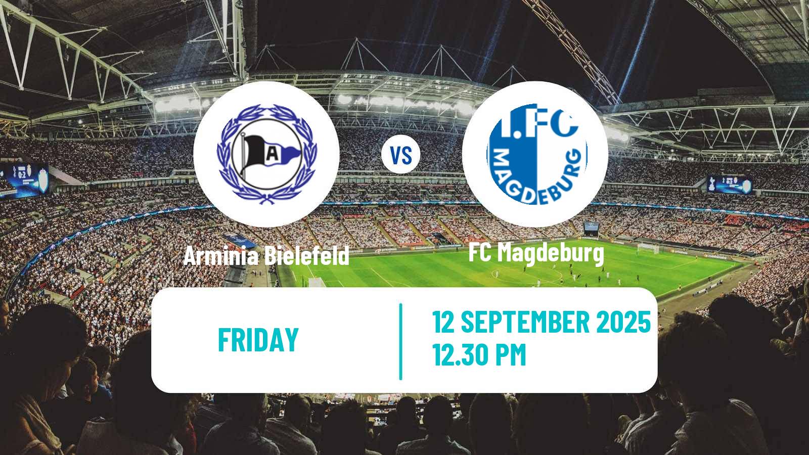 Football German 2 Bundesliga Arminia Bielefeld - Magdeburg
