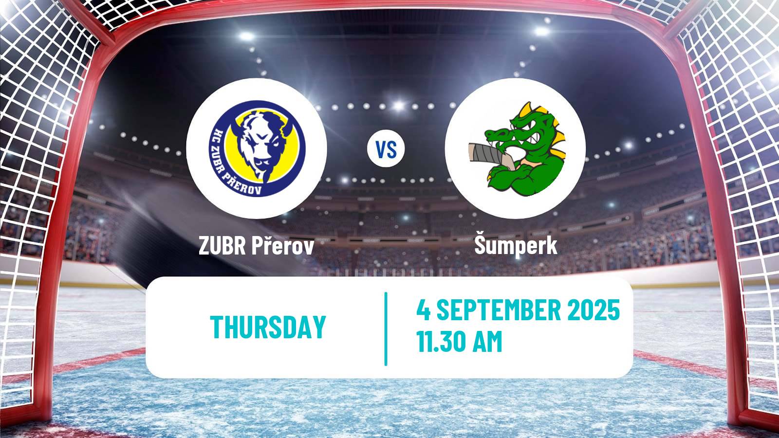 Hockey Club Friendly Ice Hockey ZUBR Přerov - Šumperk