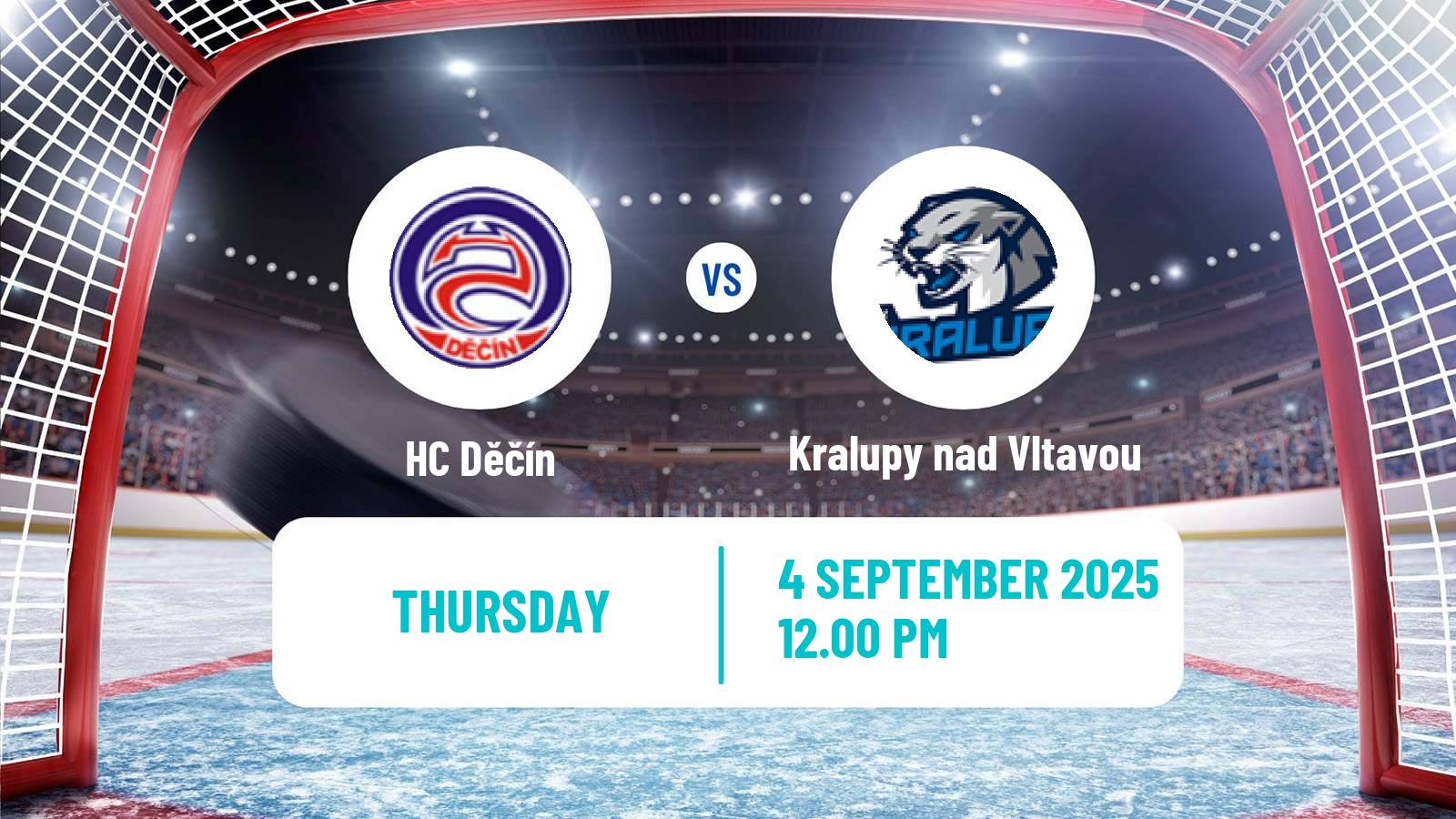 Hockey Club Friendly Ice Hockey Děčín - Kralupy nad Vltavou