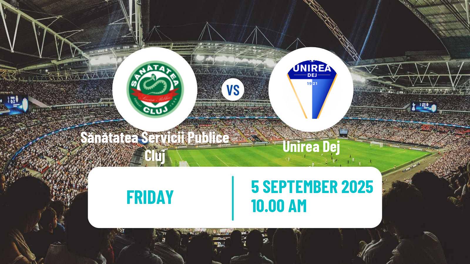 Football Romanian Liga 3 - Seria 8 Sănătatea Servicii Publice Cluj - Unirea Dej