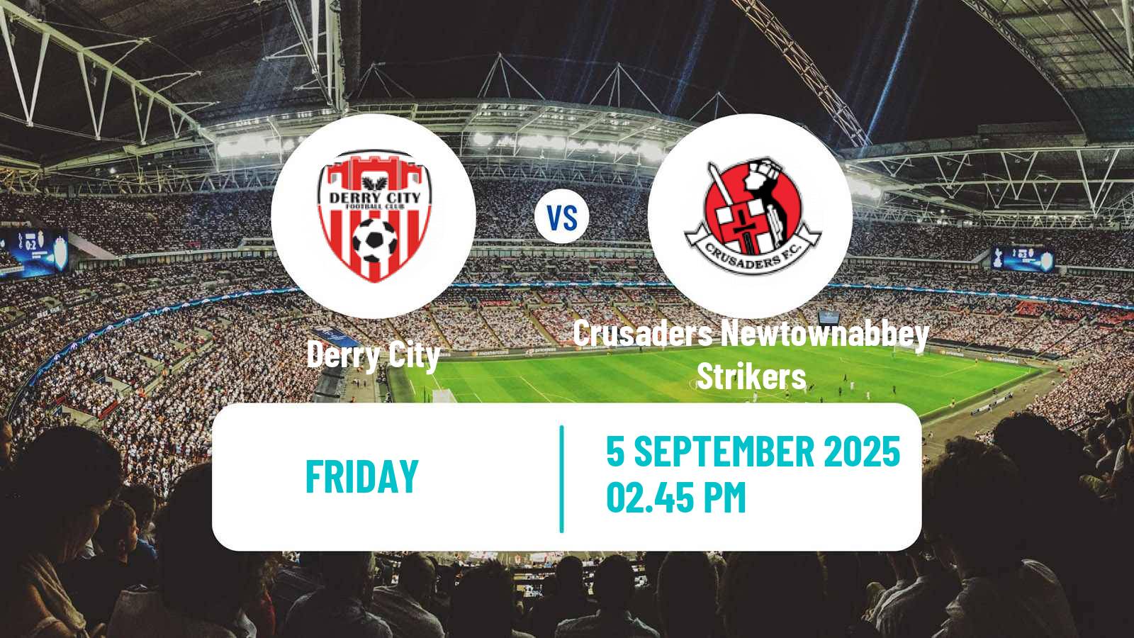 Football Northern Irish Premiership Women Derry City - Crusaders Newtownabbey Strikers
