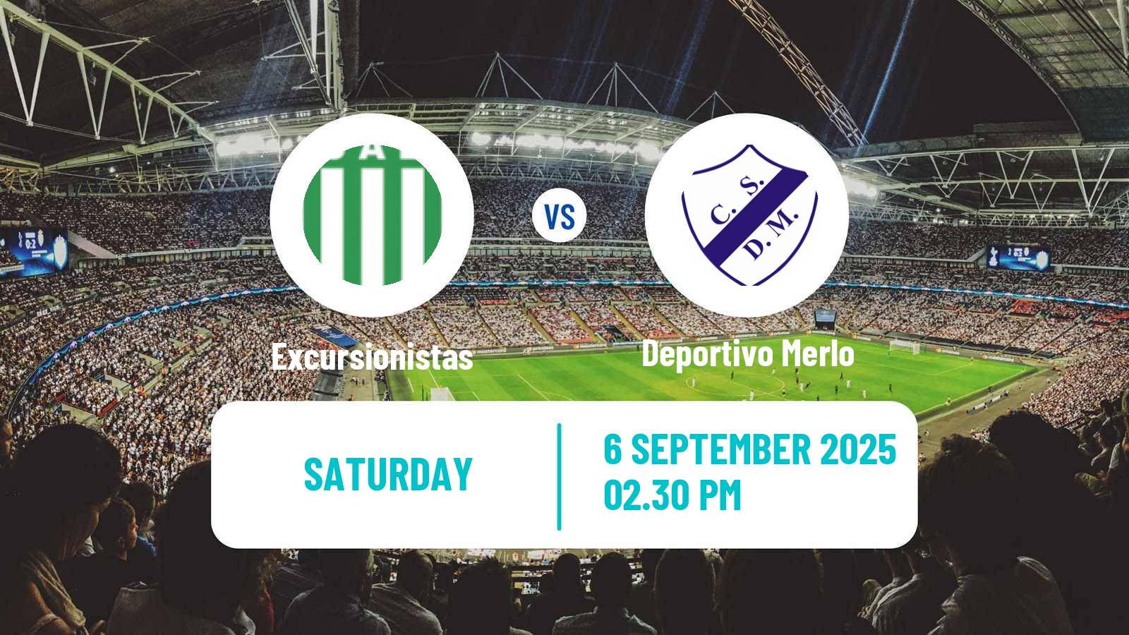 Football Argentinian Primera B Excursionistas - Deportivo Merlo