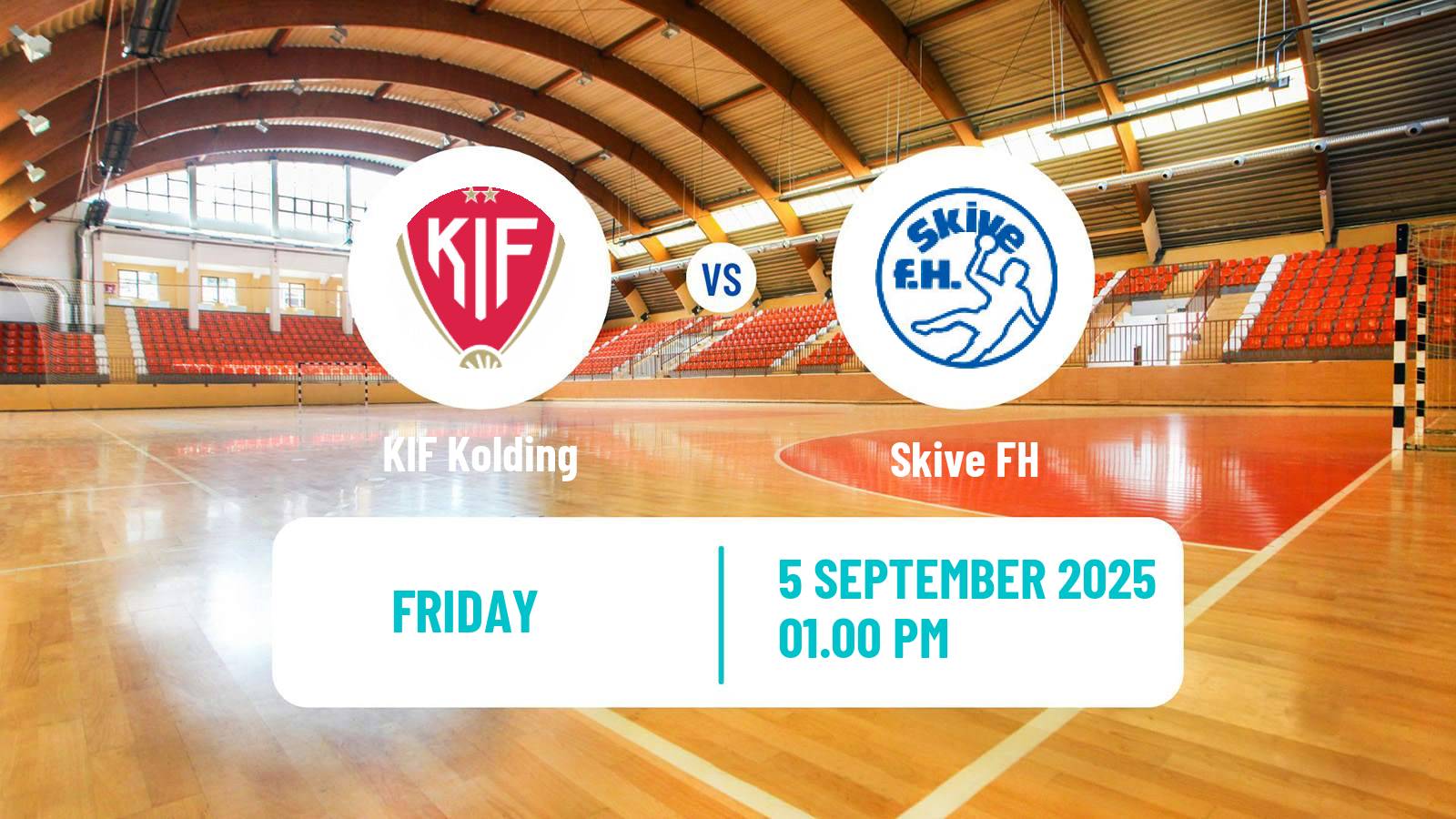 Handball Danish 1 Division Handball KIF Kolding - Skive FH