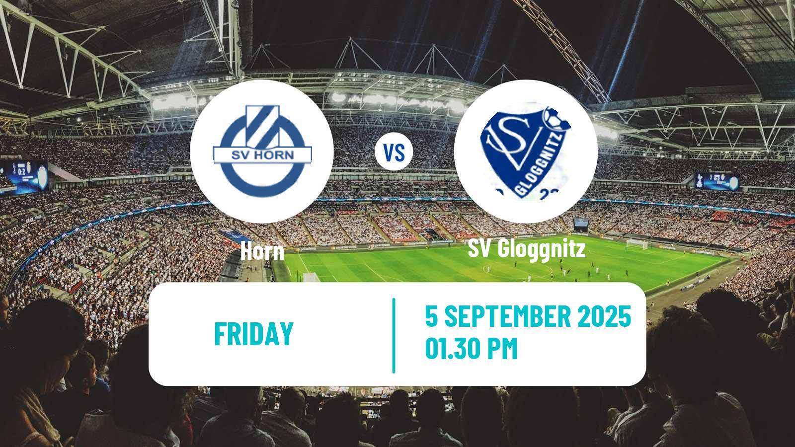 Football Austrian Regionalliga East Horn - Gloggnitz