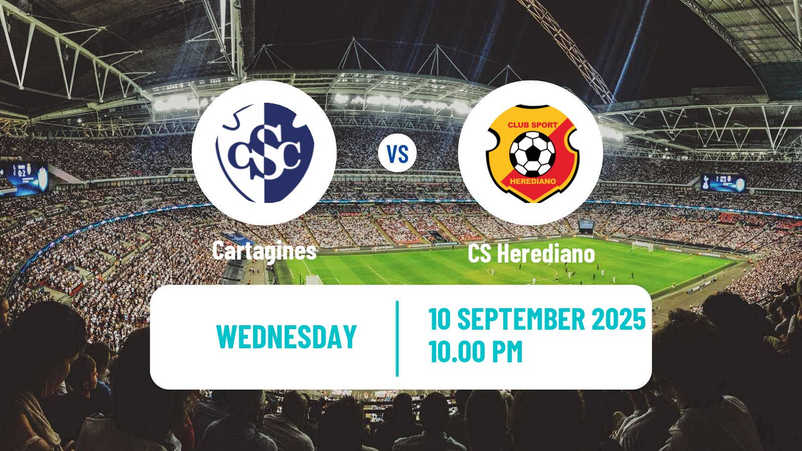 Football Costa Rican Primera Division Cartagines - Herediano