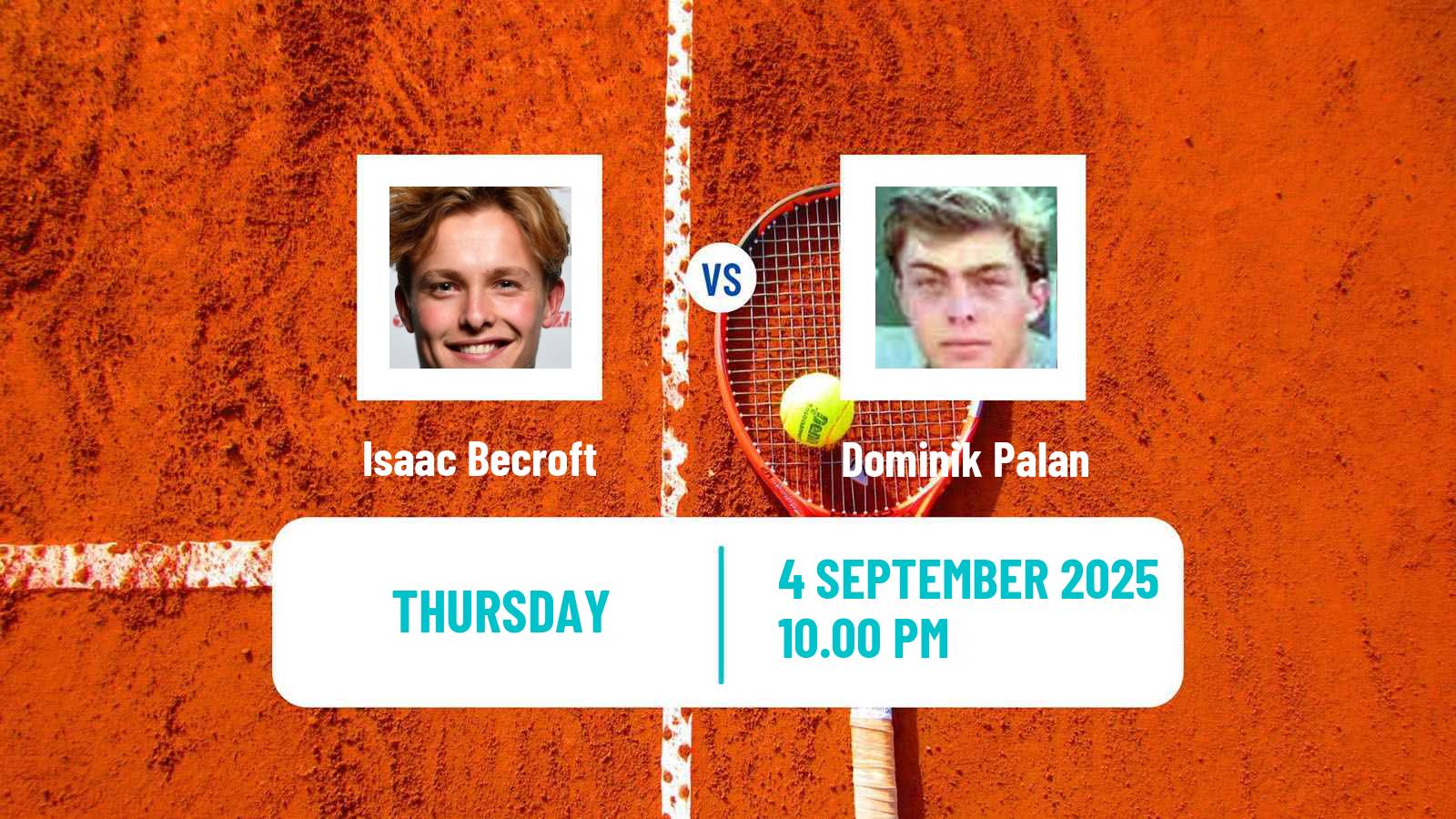 Tennis ITF M25 Nakhon Pathom Men Isaac Becroft - Dominik Palan